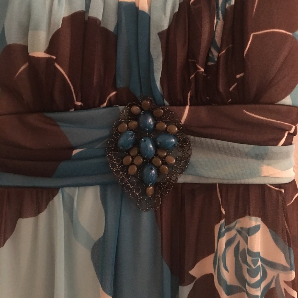ruby rox formal floral dress - Picture 4 of 5
